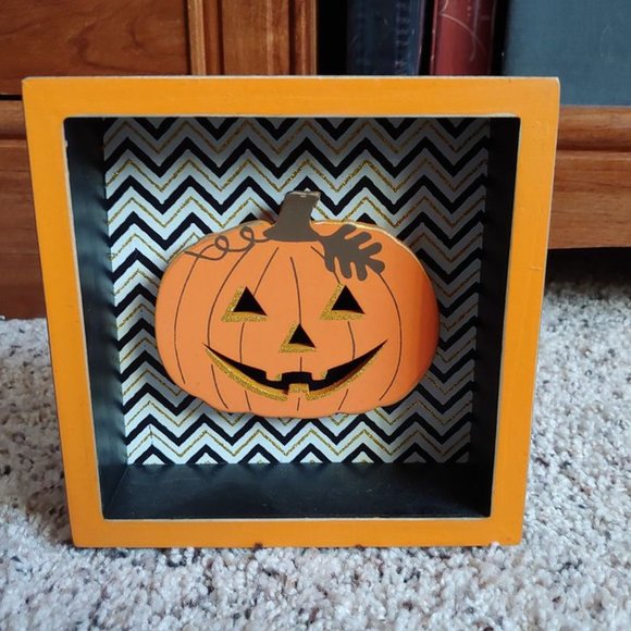 Cute Pumpkin Shadowbox